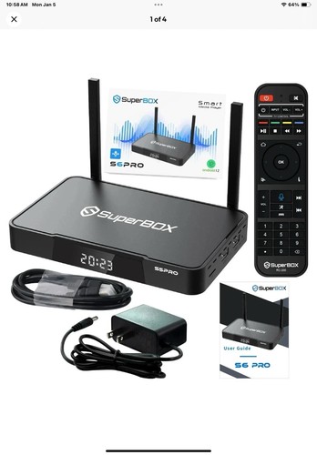 Superbox pro supporto - s6, 24/7
