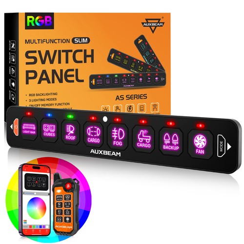 Auxbeam wireless slim rgb - slim,